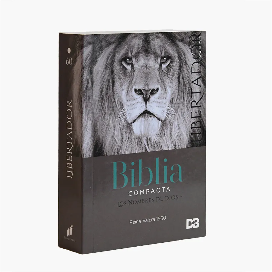 Book with a black and white photographic cover standing upright