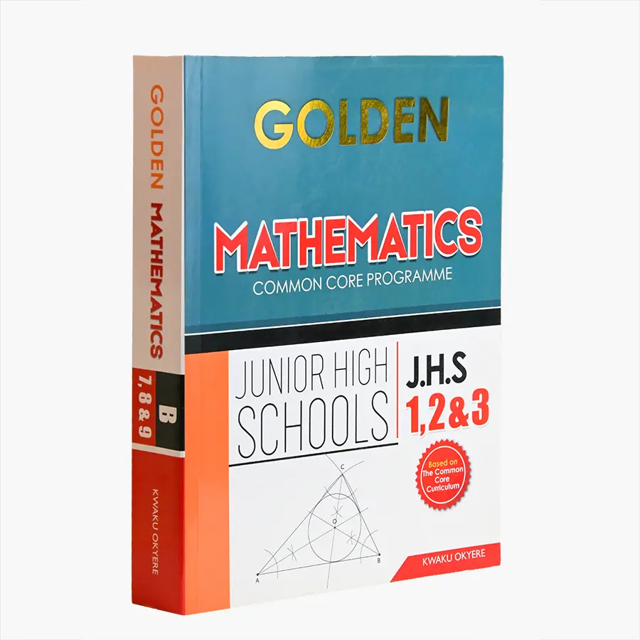 Full-color junior secondary mathematics textbook with an illustrated cover